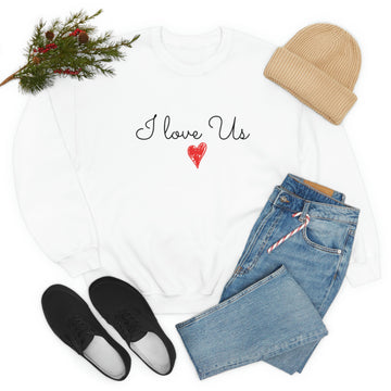 'I Love Us' Unisex Sweatshirt