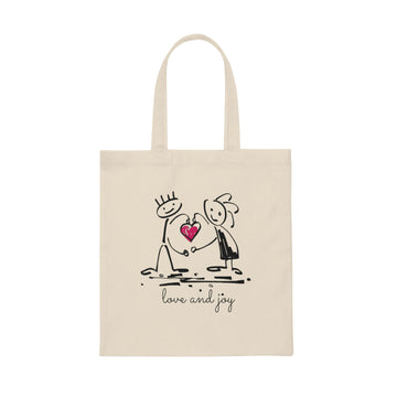 'Love & Joy Together' Tote Bag